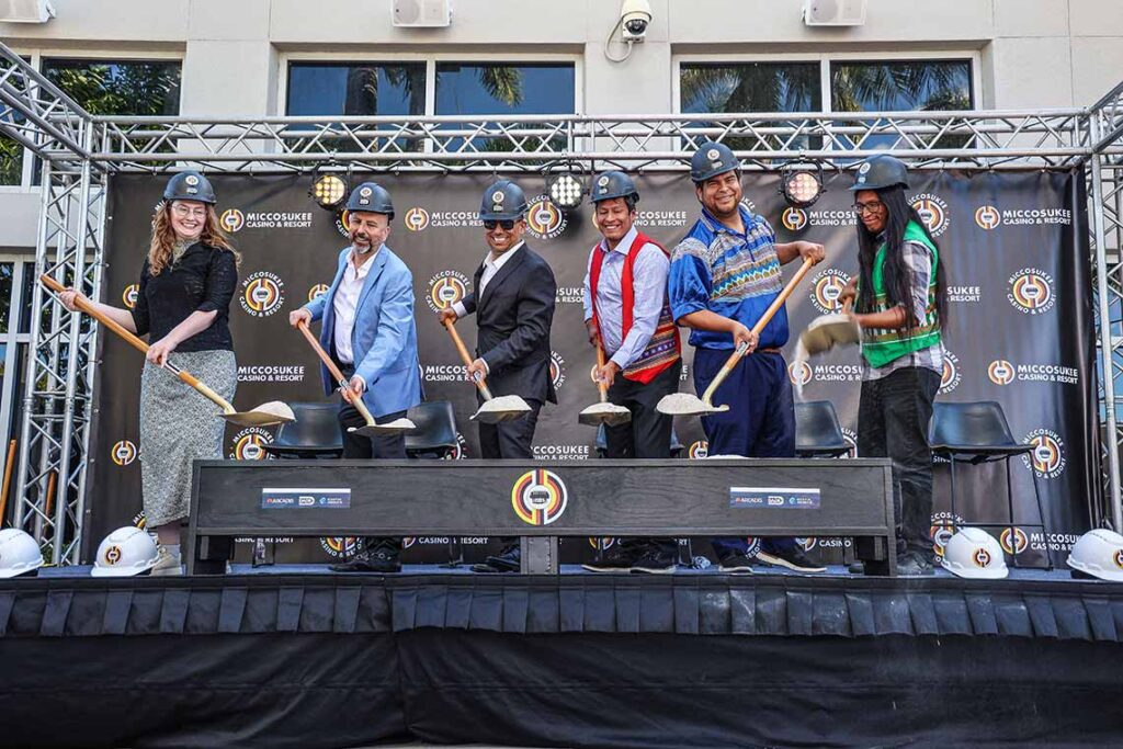 Miccosukee Casino & Resort Expansion Groundbreaking