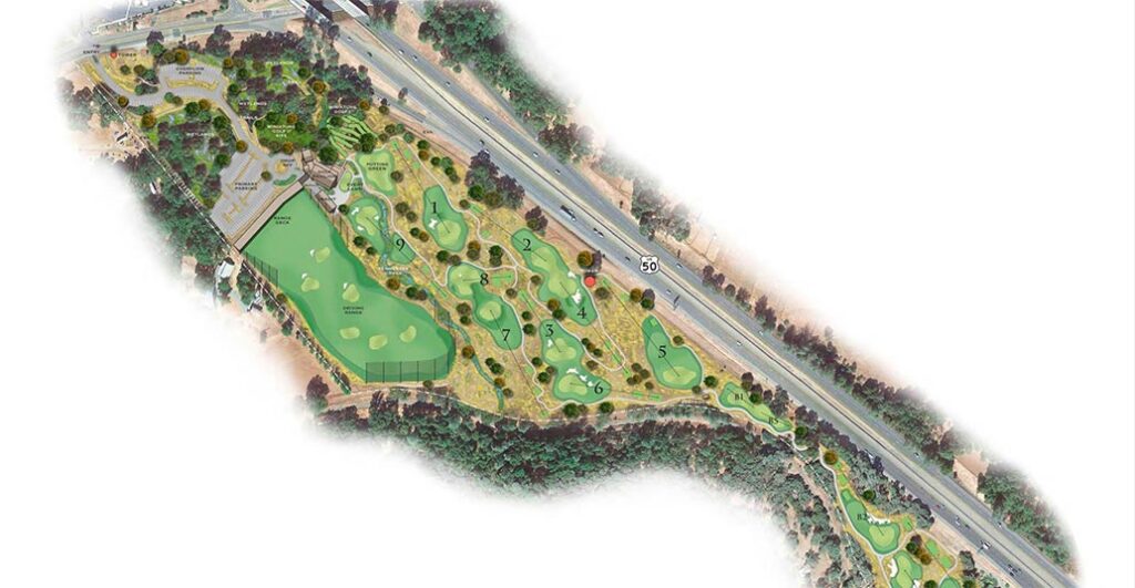 Shingle Springs golf course map