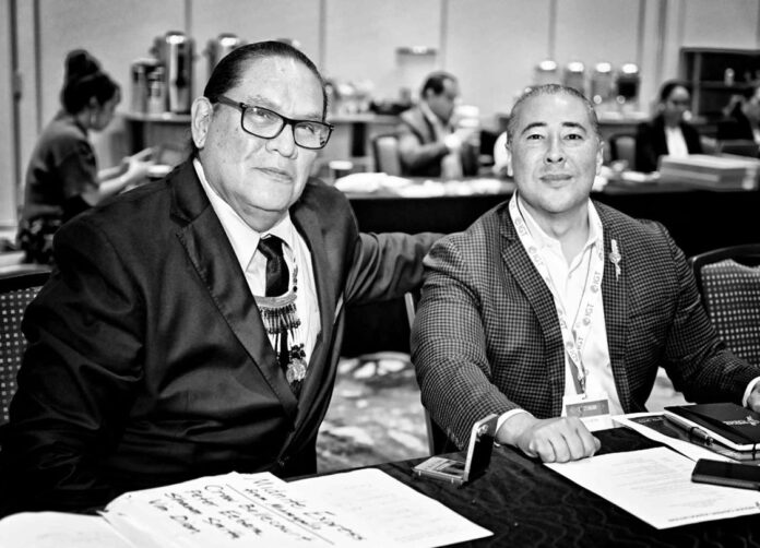 Chairman Ernie Stevens, Jr. and Chairman Bean