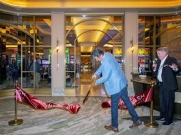 Chumash Opens Expanded, Upgraded Higher Limits Room Chumash Higher Limits Room ribboncutting