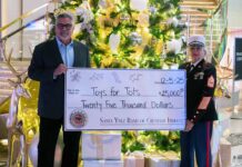 Chumash Donates $25,000 to Central Coast Toys for Tots Campaign Chumash_Toys for Tots 2025