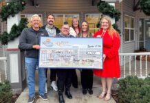 Kalispel Tribe Delivers Holiday Gifts and Community Aid Kalispel_Maddie's Place donation