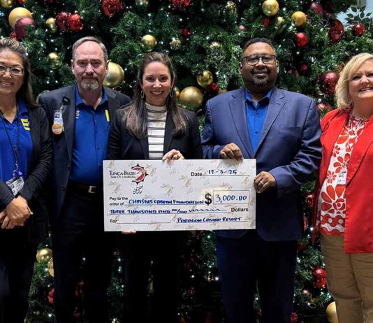 Paragon Casino Resort Supports Local Non-Profit Paragon Christus Donation