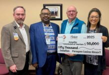 Paragon Donates $50,000 to Avoyelles Tourism Paragon_Avoyelles $50K