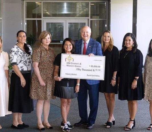 Poarch Creek Indians Donate $50,000 to Children’s Hospital PoarchCreek_USAHealth50K