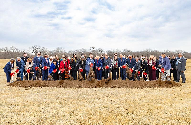 Chickasaw Pediatric Clinic Groundbreaking