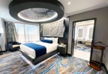 FireKeepers Completes Hotel Tower 1 Renovation FireKeepers_Presidential Suite_Water Bedroom