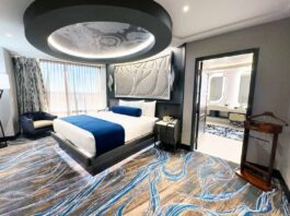 FireKeepers Completes Hotel Tower 1 Renovation FireKeepers_Presidential Suite_Water Bedroom