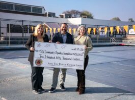Santa Ynez Chumash Donates $250K to Community Aquatics Foundation Santa Ynez_Community Aquatics check