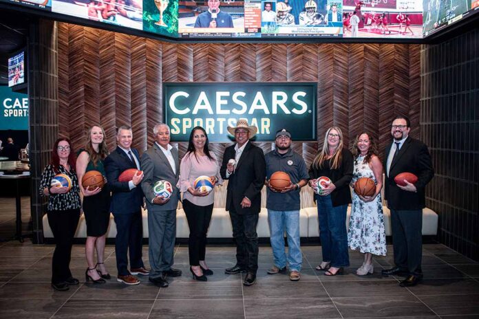 Harrahs Caesars Sportsbar grand opening