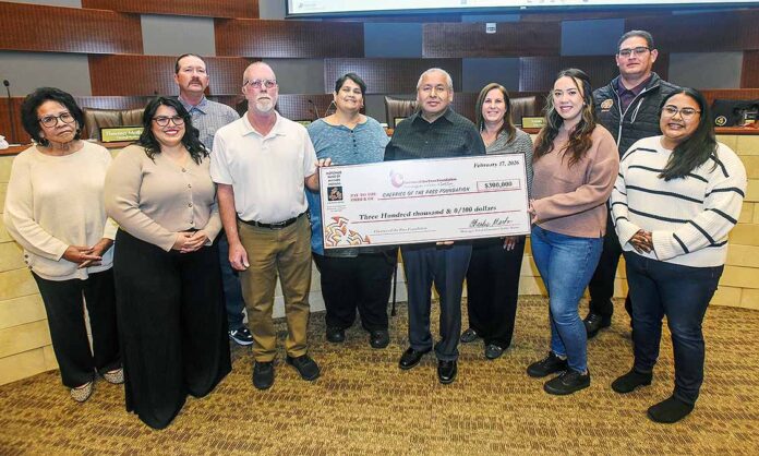 Morongo Cherry Festival Donation