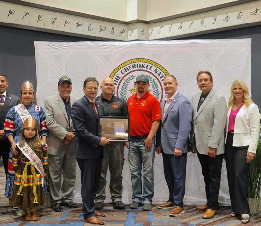 Cherokee Nation Donates $483K to Volunteer Fire Departments Cherokee Fire Dept Donation_Chelsea