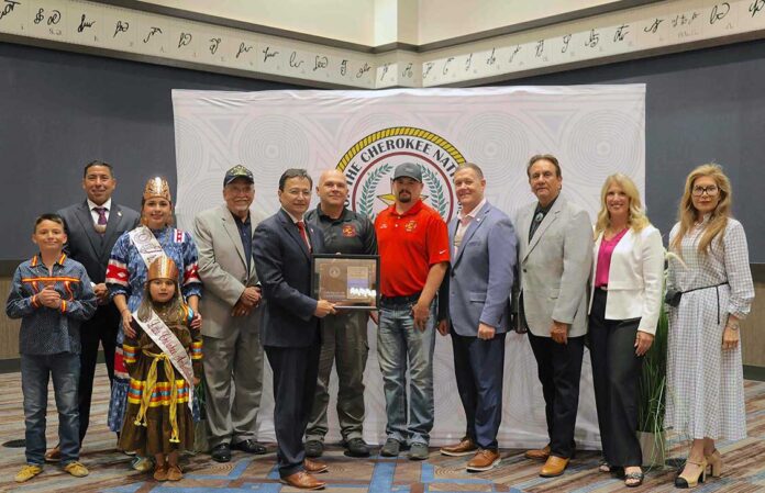 Cherokee Fire Dept Donation_Chelsea