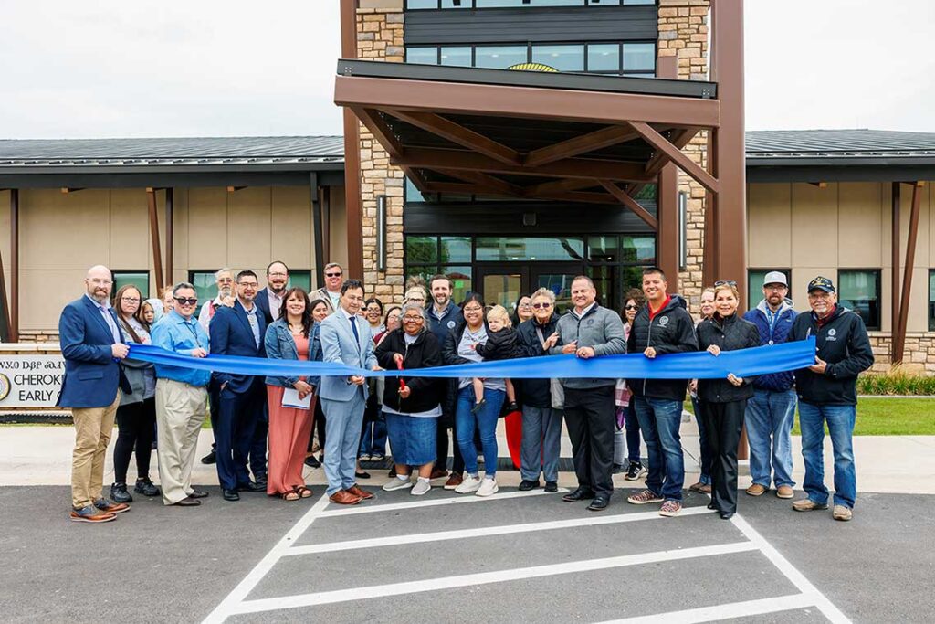 Cherokee Head Start Ribbon Cutting
