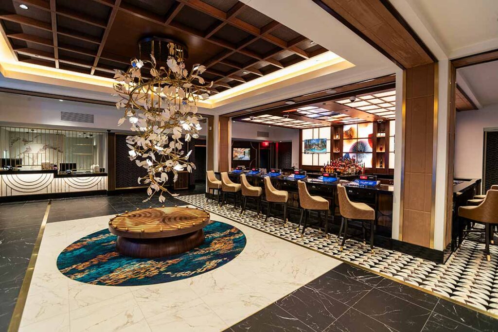 Harrahs SoCal_High Limit bar