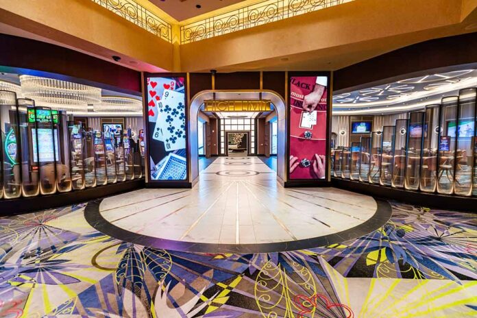 Harrahs SoCal_High Limit entrance Harrahs SoCal_High Limit entrance