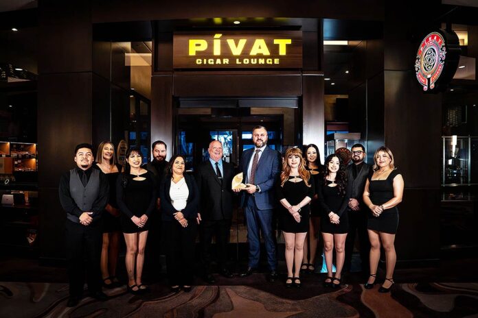 Pivat Cigar Lounge PCA Award
