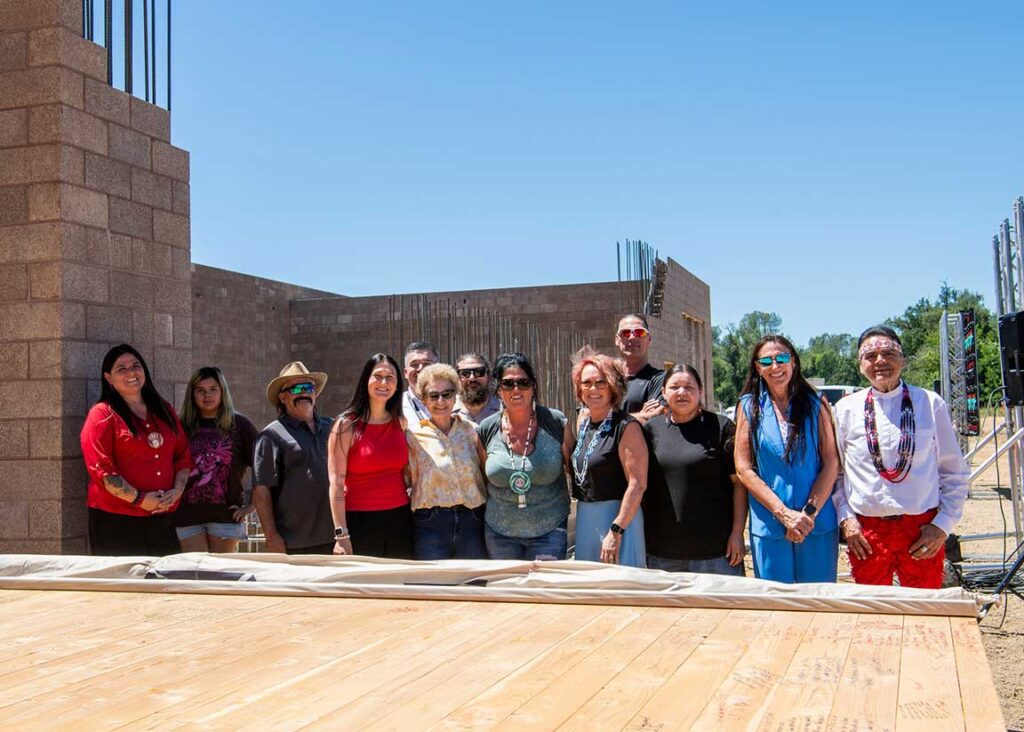 ReddingRancheria_health center beam ceremony_REVG