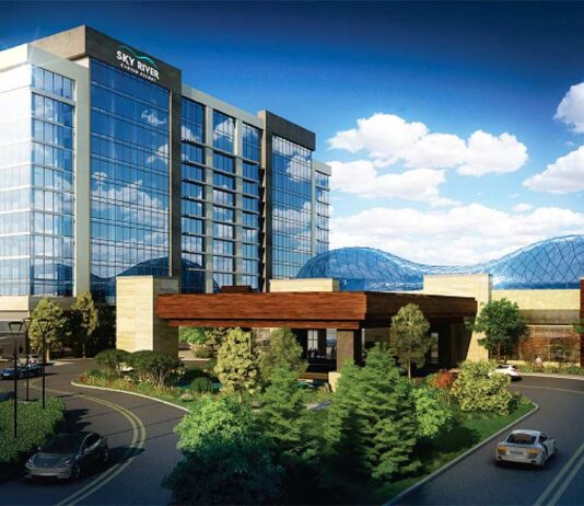 Sky River Casino Hotel Construction Advances Sky River Hotel