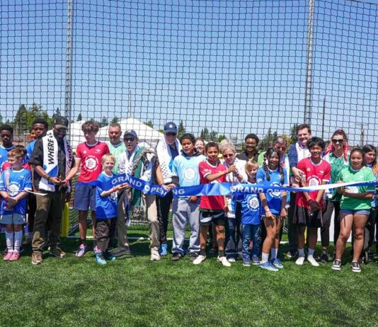 Puyallup Tribe Brings Community Soccer Park to Tacoma Visa Street Soccer Park Ribboncutting