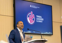 IGA Chairman Bean Keynotes Tribal Leaders Summit Bean_UA Tribal Leaders Summit