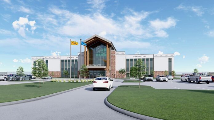 Cherokee Justice Center rendering Cherokee Justice Center rendering