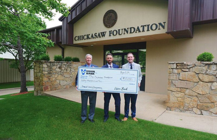 Chickasaw Foundation Vision Bank $50K Chickasaw Foundation Vision Bank $50K