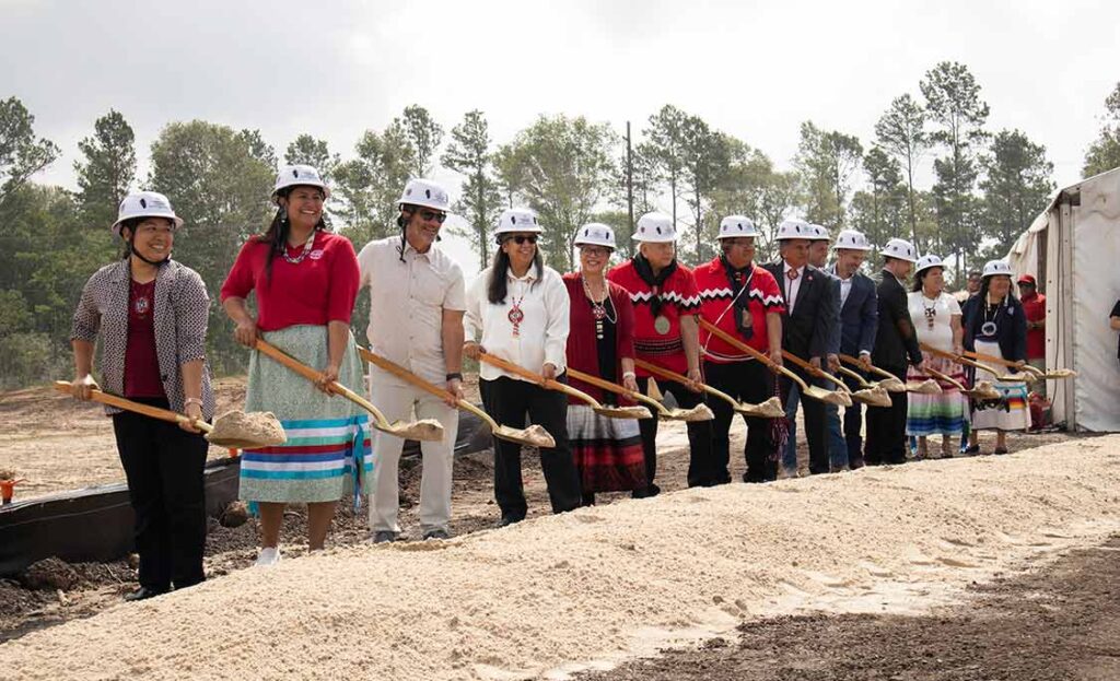 Naskila Casino Resort groundbreaking
