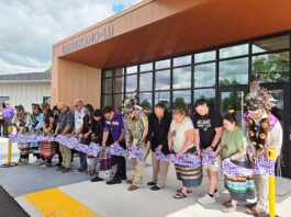 Oneida Nation’s Kahnekano·lú Cultural Center Opens Oneida Cultural Center ribbon cutting