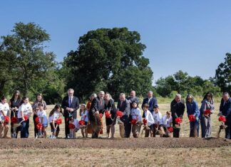 Chickasaw Nation Breaks Ground on Tishomingo Youth Club Chickasaw youth club groundbreaking