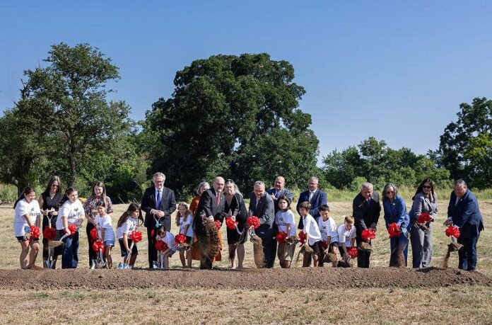 Chickasaw youth club groundbreaking
