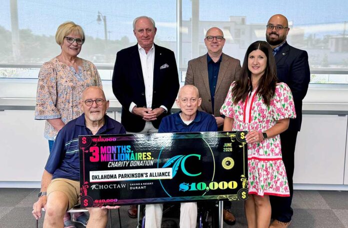 Choctaw_Oklahoma Parkinson's Alliance Check_July2026 Choctaw_Oklahoma Parkinson's Alliance Check_July2026