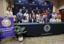 Cherokee Nation, Rogers State University Expand Healthcare Training Cherokee Nation_RSU_MOU