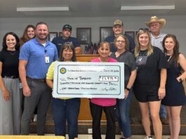 Choctaw Development Fund Helps Tamaha Purchase First Storm Siren Choctaw Nation_Tamaha Donation