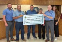 Choctaw Nation Donates $148,500 to Pocola Community Center Choctaw_Pocola CC Donation