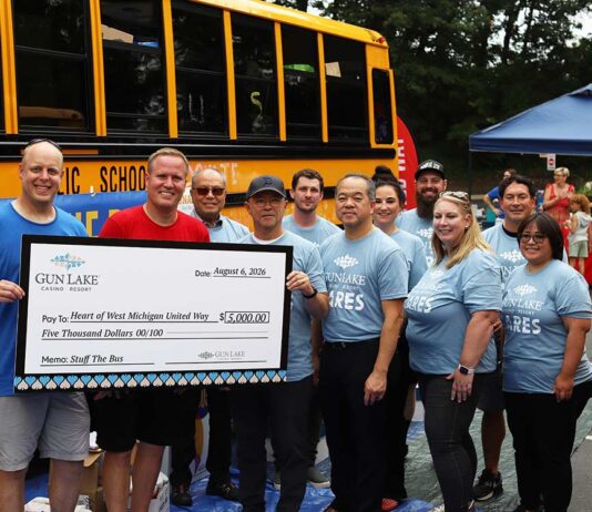 Gun Lake Casino Resort Supports Michigan School Supply Drive Gun Lake_United Way Donation