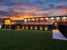 Construction Advances on Rock & Brews Casino Expansion Rock & Brews Casino_exterior