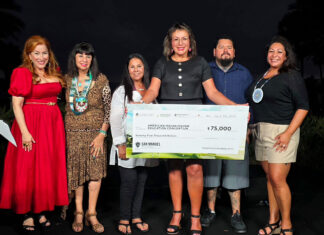 Yuhaaviatam of San Manuel Donates $75K to AIHEC San Manuel_AIHEC_$75K donation