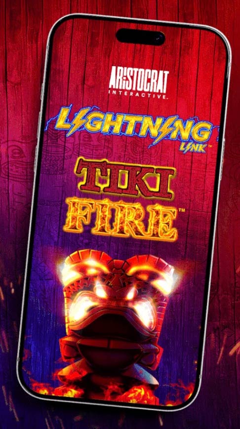 Lightning Link Tiki Fir from Aristocrat Interactive
