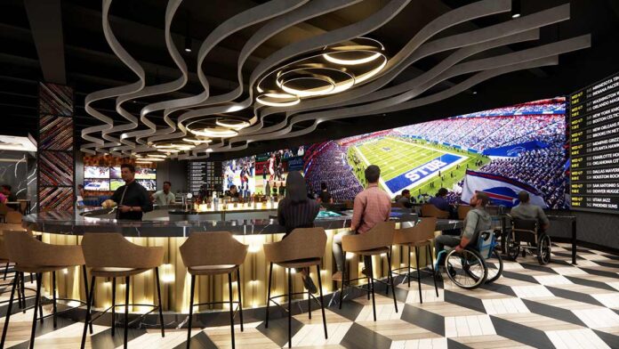 Seneca Niagara Sports Lounge 1