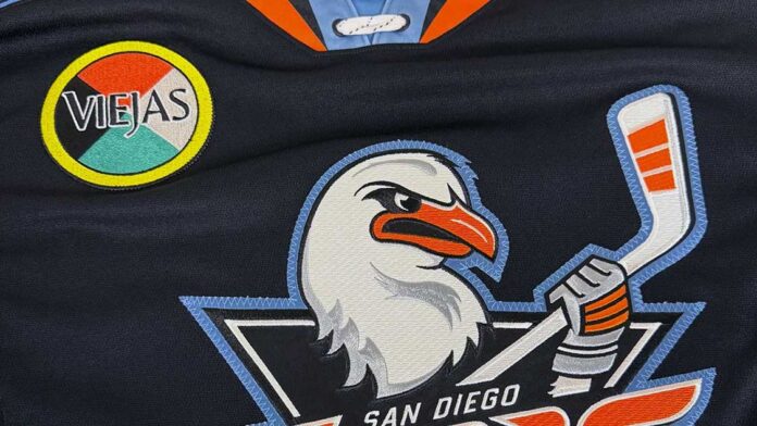 Viejas San Diego Gulls jersey