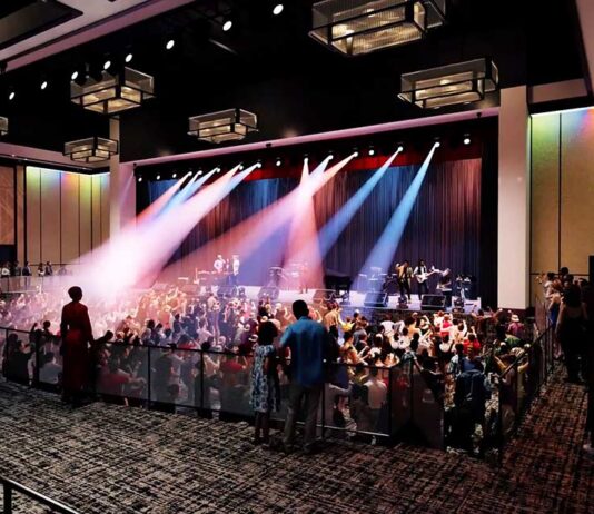 Wildhorse Resort & Casino Expansion to Feature New Concert Hall Wildhorse concert hall rendering